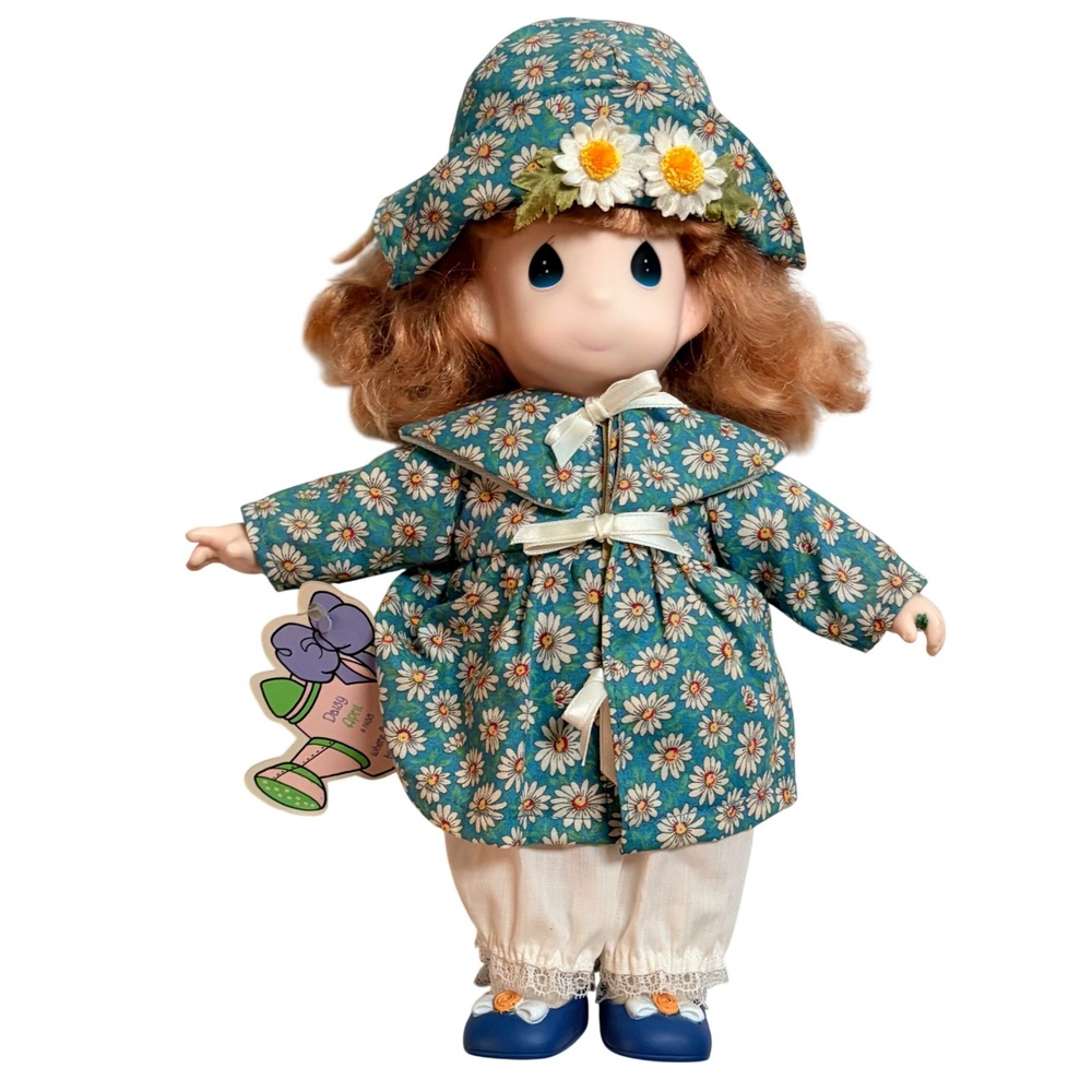 Precious Moments Daisy April Doll 1458 Where Friends Bloom 1st Edition 12 inch